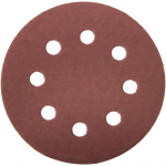 Шлифовальный круг ЗУБР "МАСТЕР" универсальный, из абразивной бумаги на велкро основе, Р600,125мм